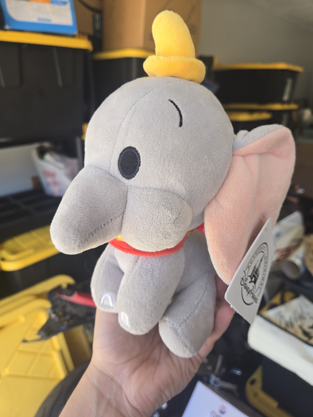 Disney Parks Dumbo Bobble Cutie 7" Plush